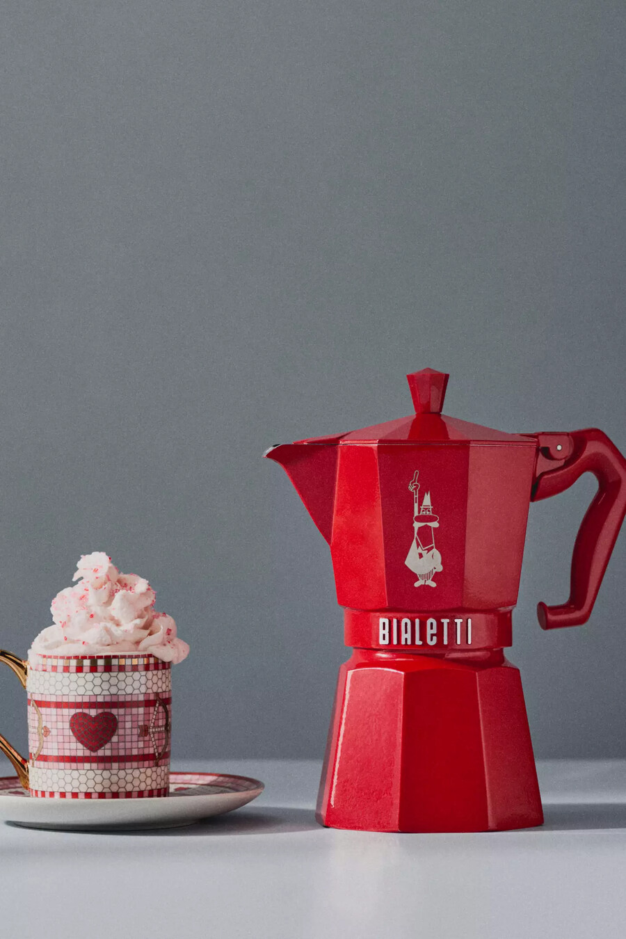 taza y platillo para espresso valentine bistro tile