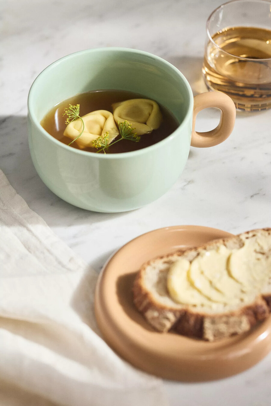 taza de sopa de cerámica rika
