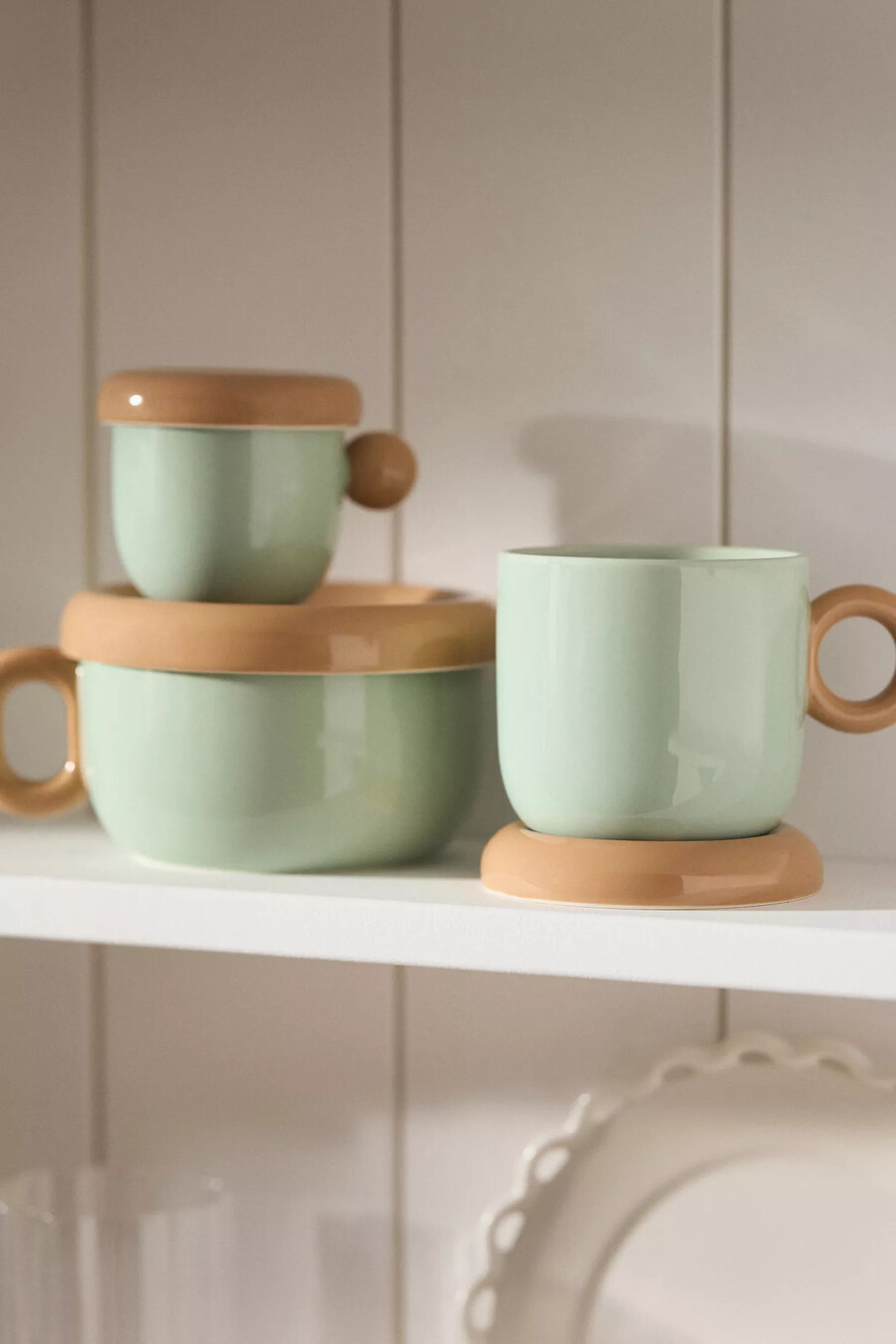 taza de sopa de cerámica rika