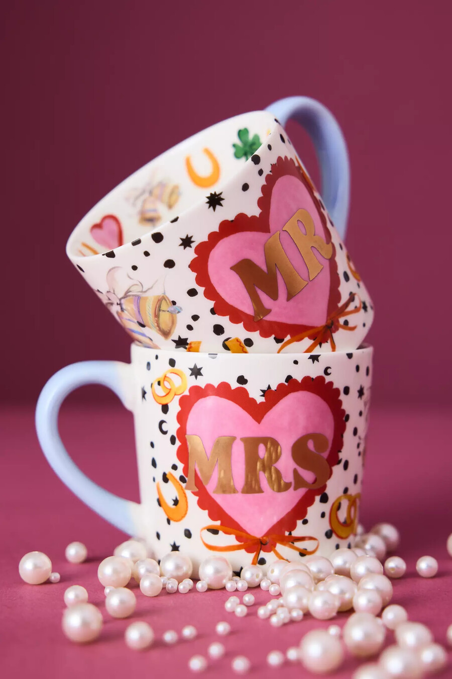 taza de porcelana conmemorativa del aniversario de eleanor bowmer