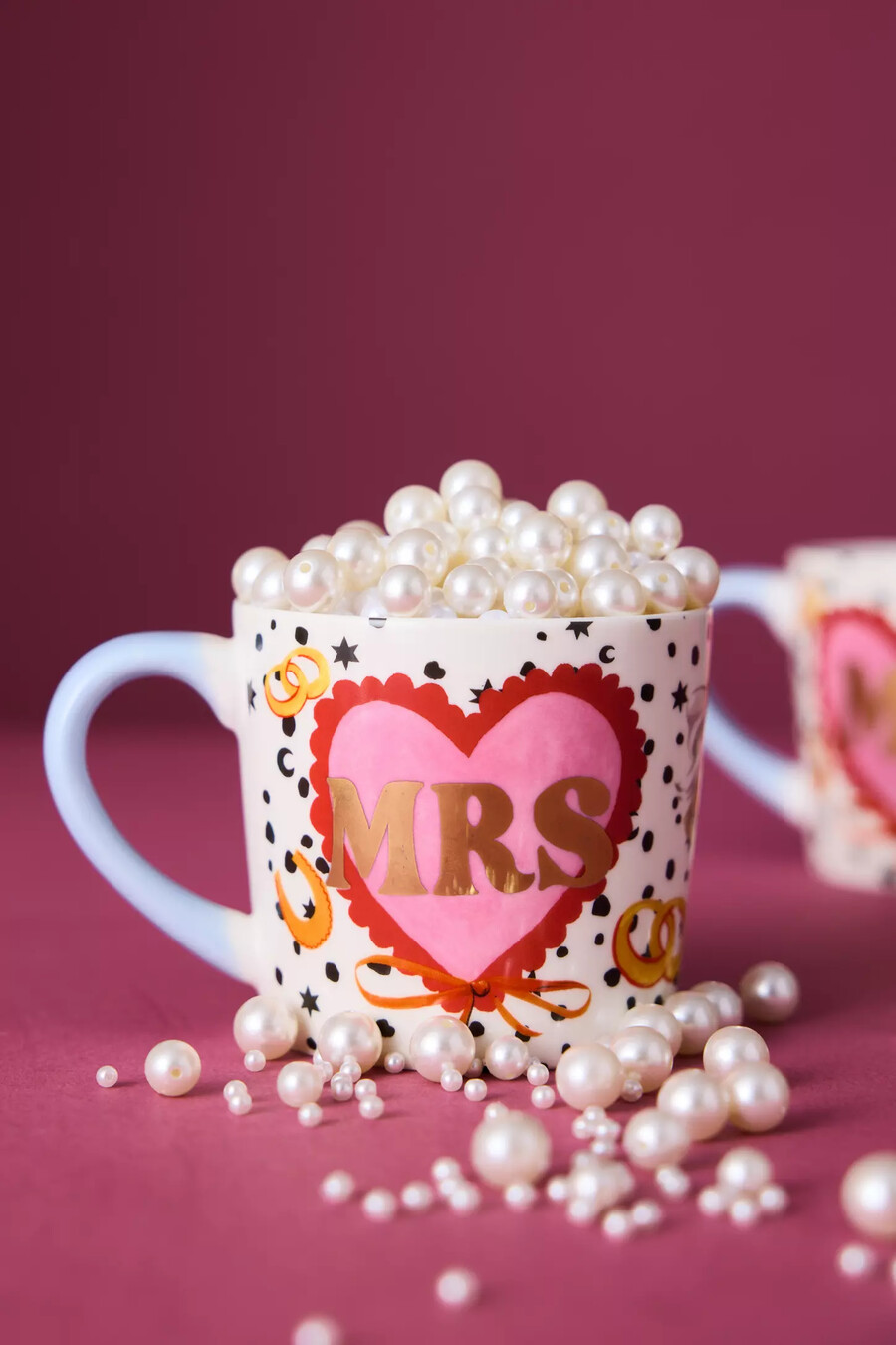 taza de porcelana conmemorativa del aniversario de eleanor bowmer