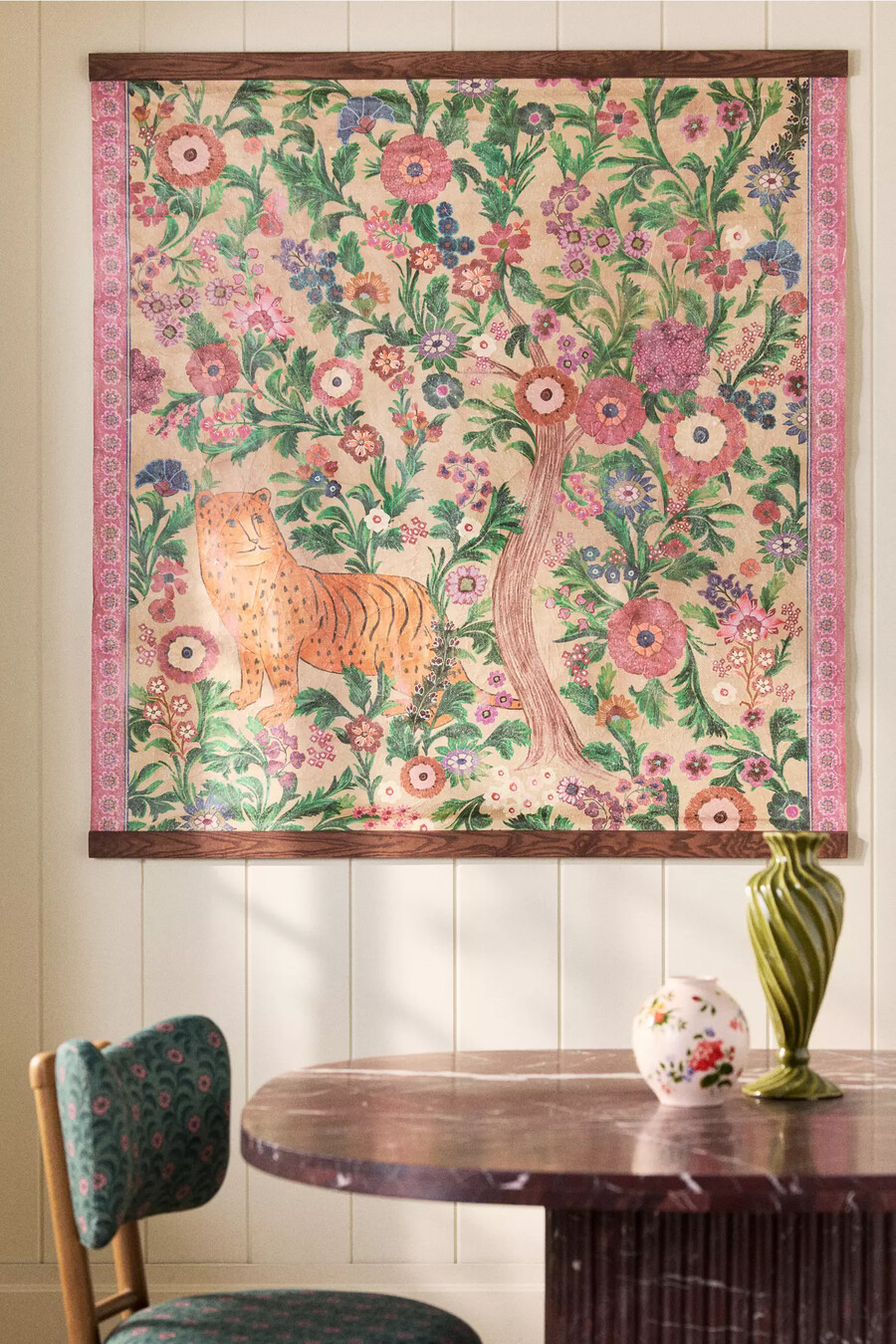 tapiz de papel de noemie tiger