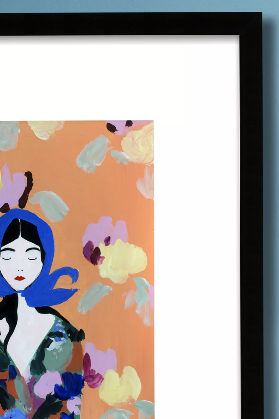 arte mural de nina