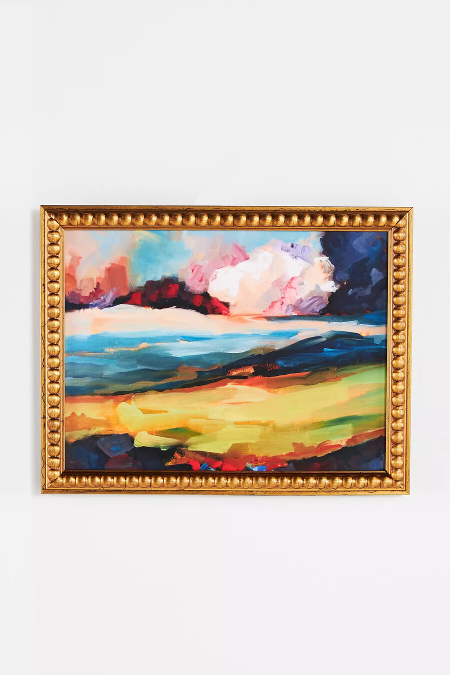 arte mural de nubes oscuras