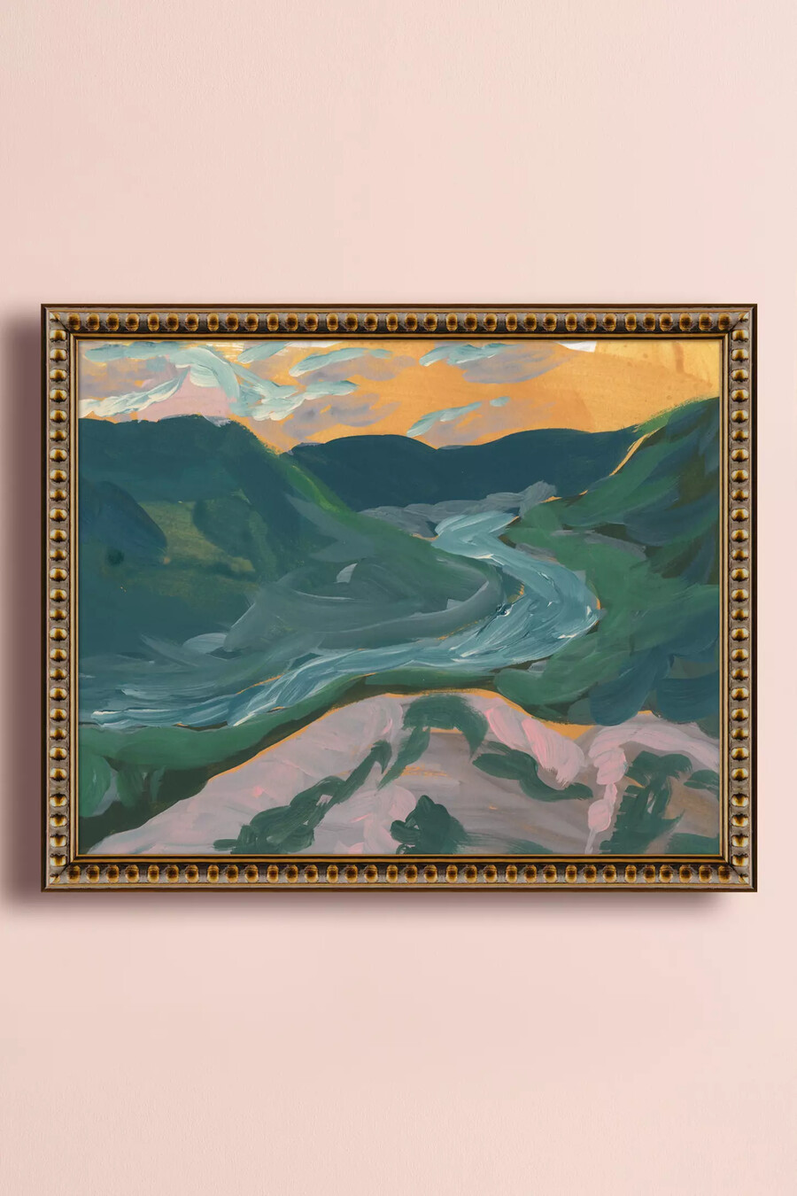 vista del río tennessee de eleanor baker wall art