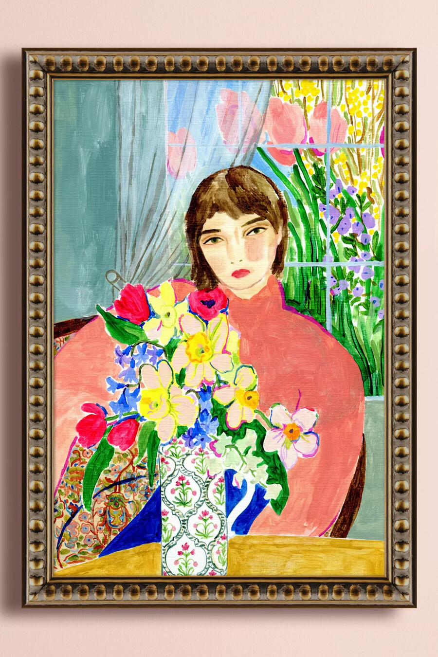 primavera en aislamiento 1 de sharan ranshi wall art