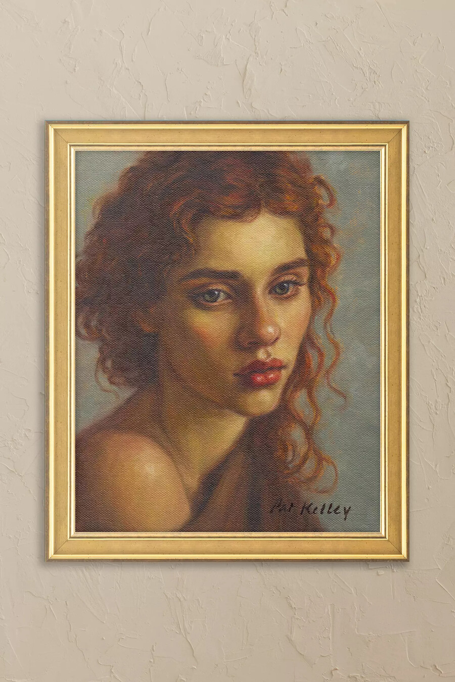 impresión artística enmarcada de maeve de pat kelley
