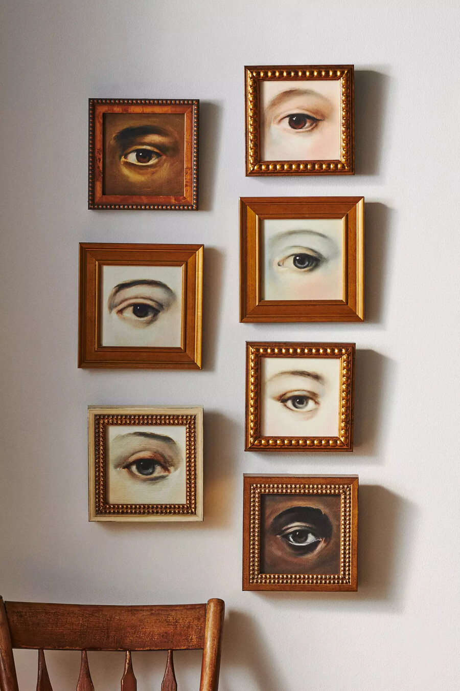 arte de pared enmarcado el ojo del amante de susannah carson