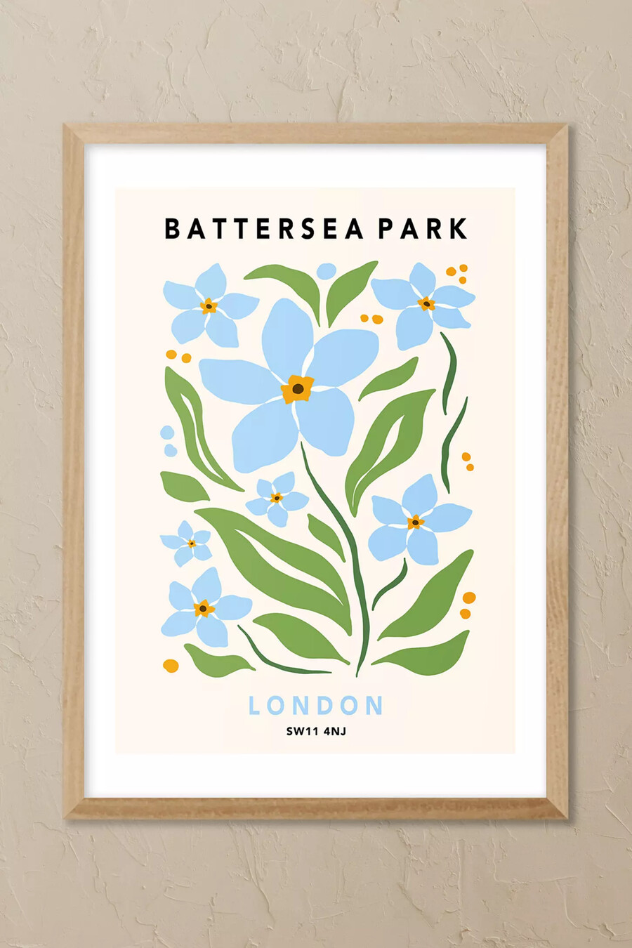 impresión artística de pared de battersea park ii de east end prints