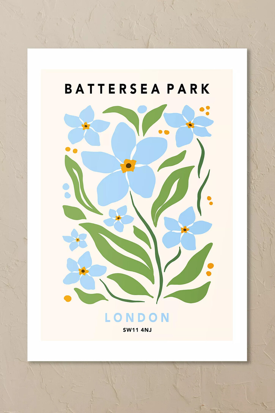 impresión artística de pared de battersea park ii de east end prints