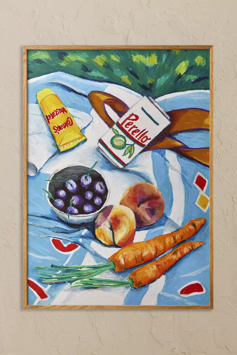 el picnic de adee ardon arte de pared enmarcado