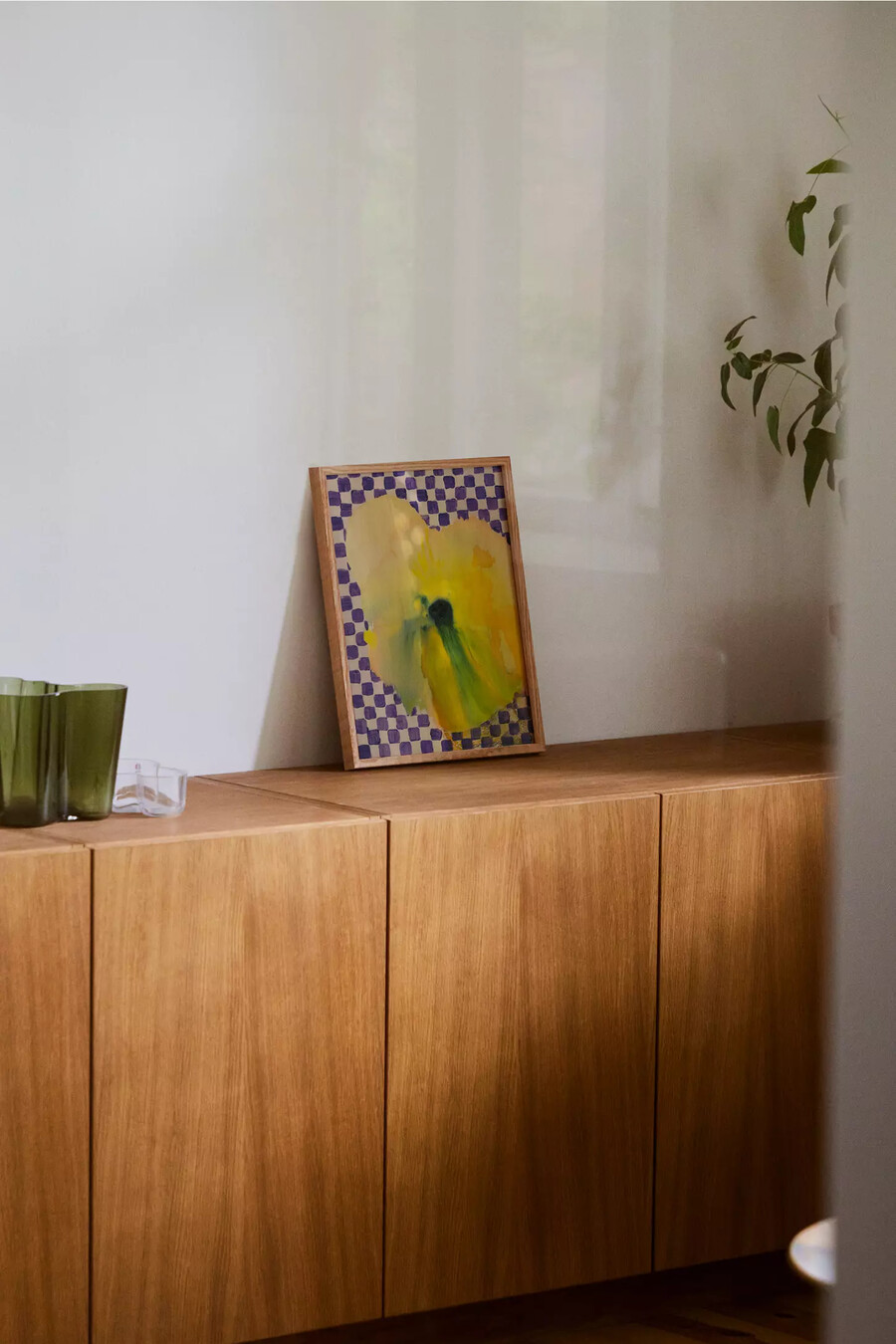 arte de pared enmarcado flor con cuadros 02 de liat greenberg