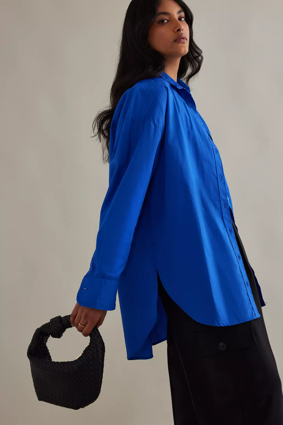 bolso de hombro tejido de piel sintética larissa de melie bianco