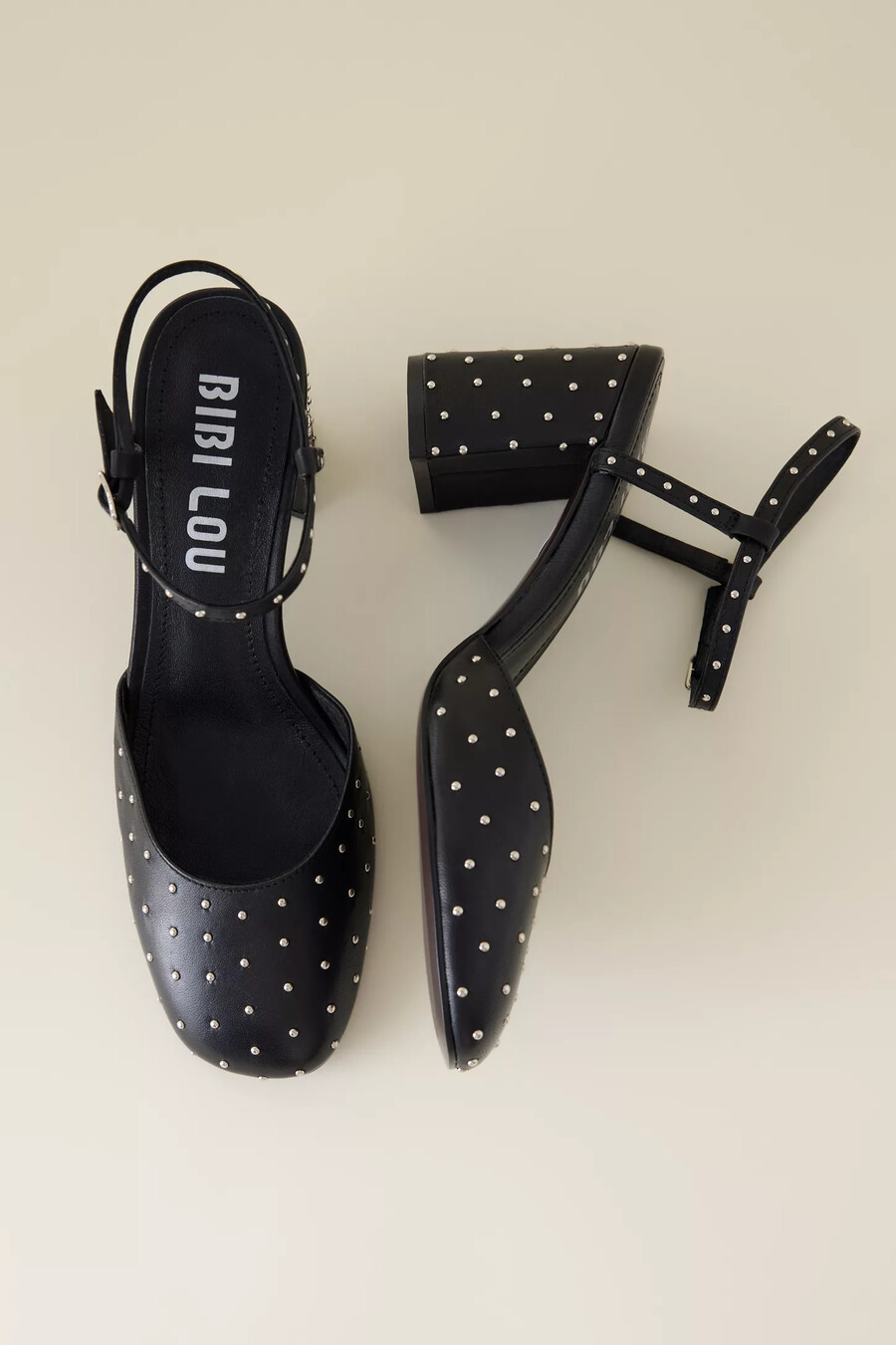 tacones con tachuelas emily de bibi lou