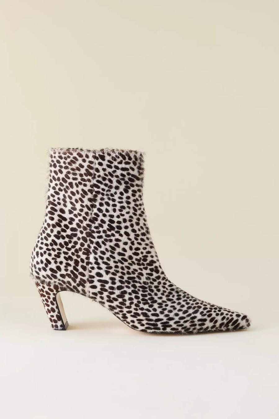 botas de pelo de cuero de xena halagadas