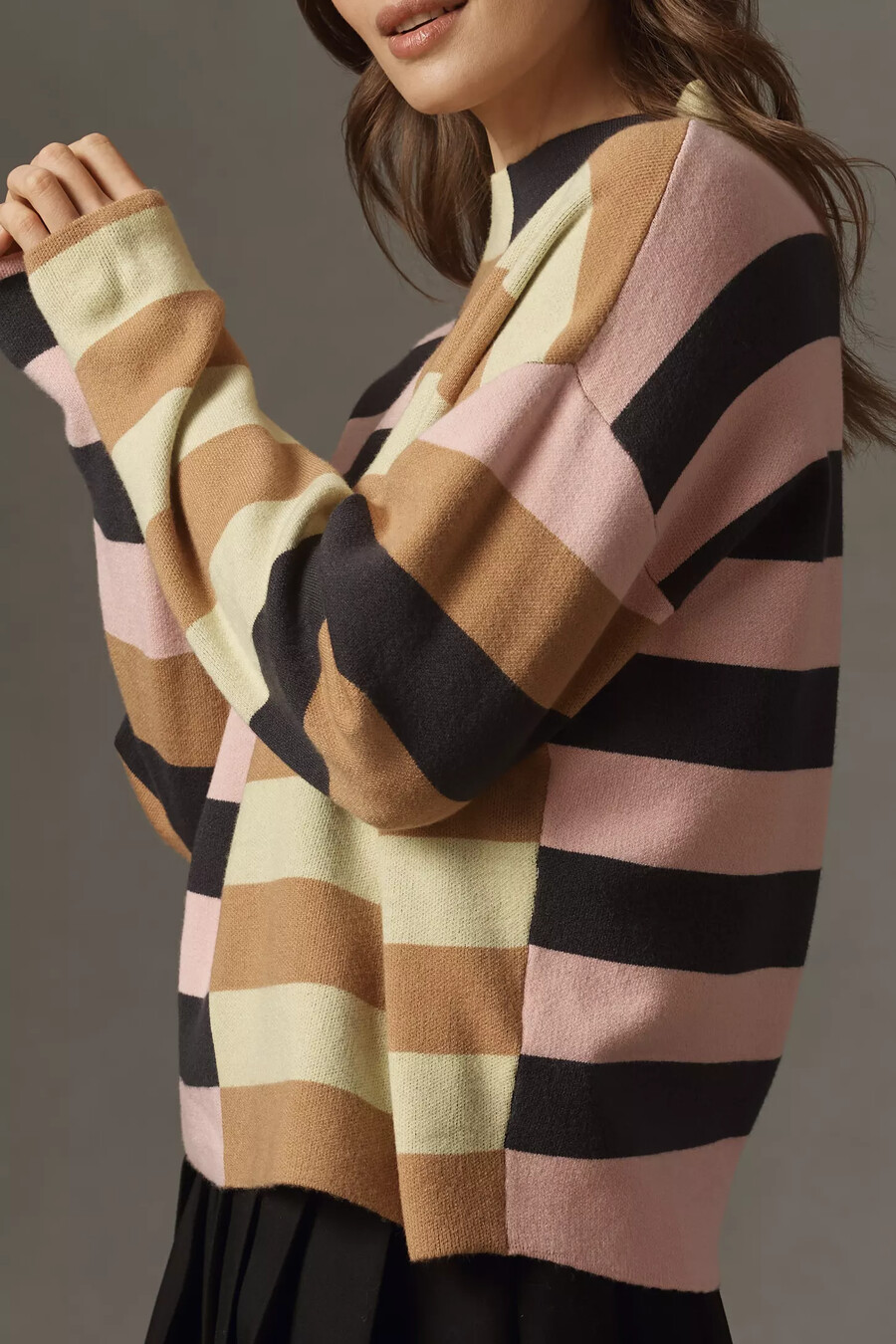 jersey de cuello alto maeve carys jersey