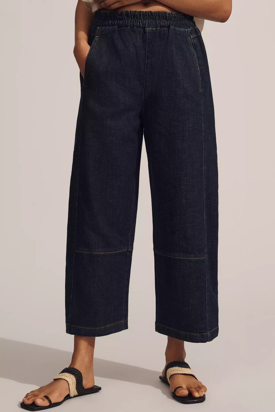 los jeans relajados tipo barril izzie de pilcro
