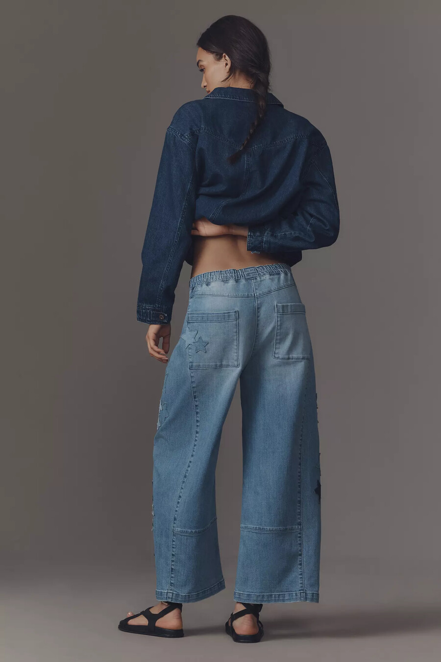 los jeans relajados tipo barril izzie de pilcro