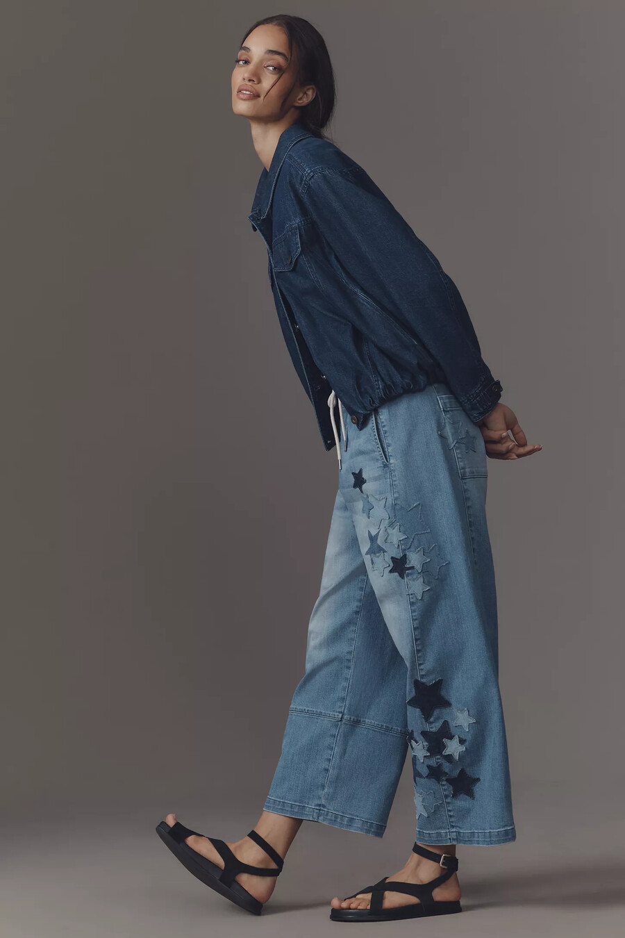 los jeans relajados tipo barril izzie de pilcro