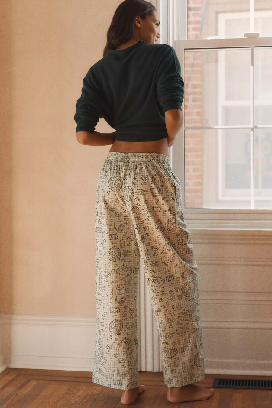 pantalones bóxer wren de anthropologie