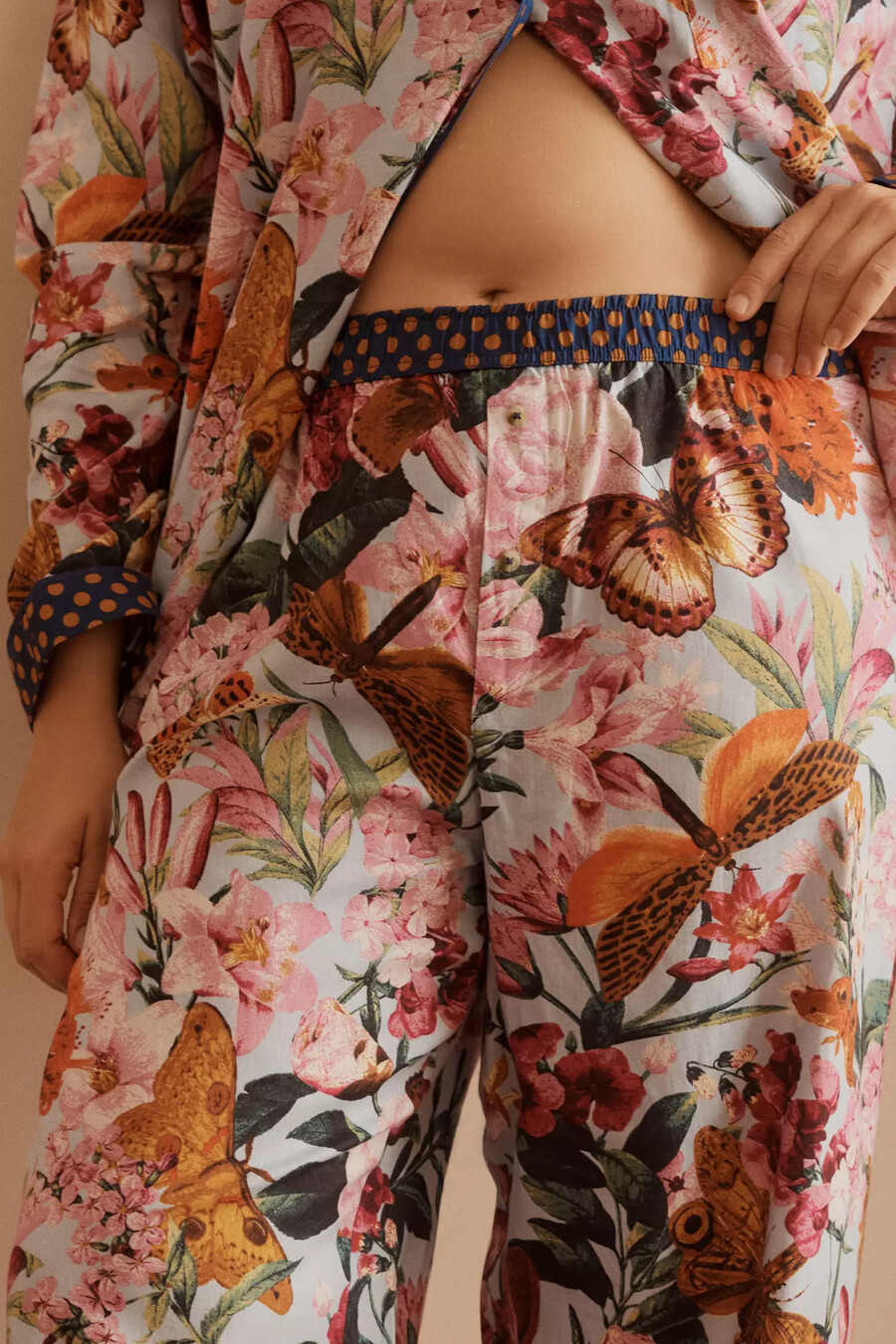pantalones de pijama de franela lyrebird