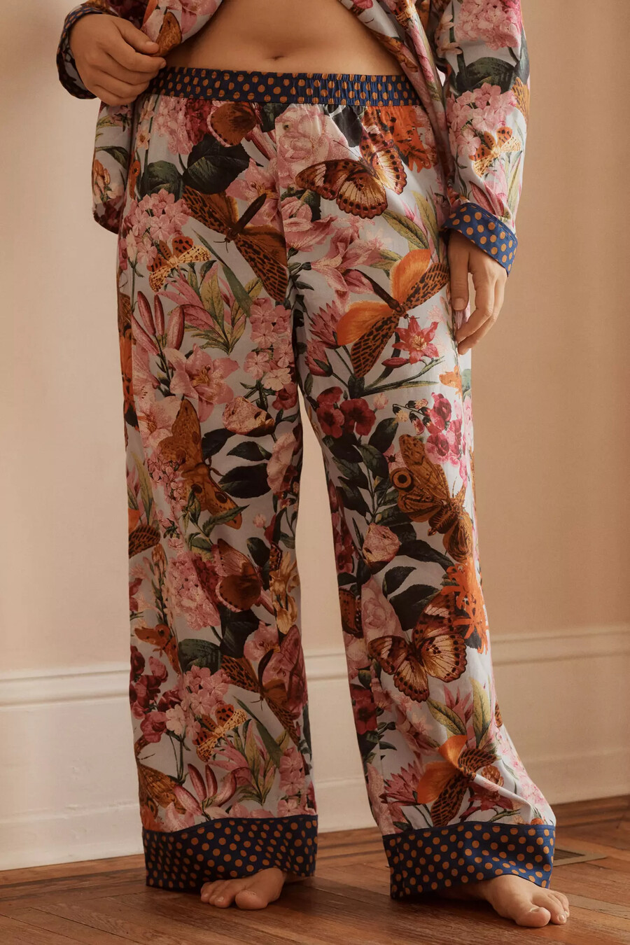 pantalones de pijama de franela lyrebird
