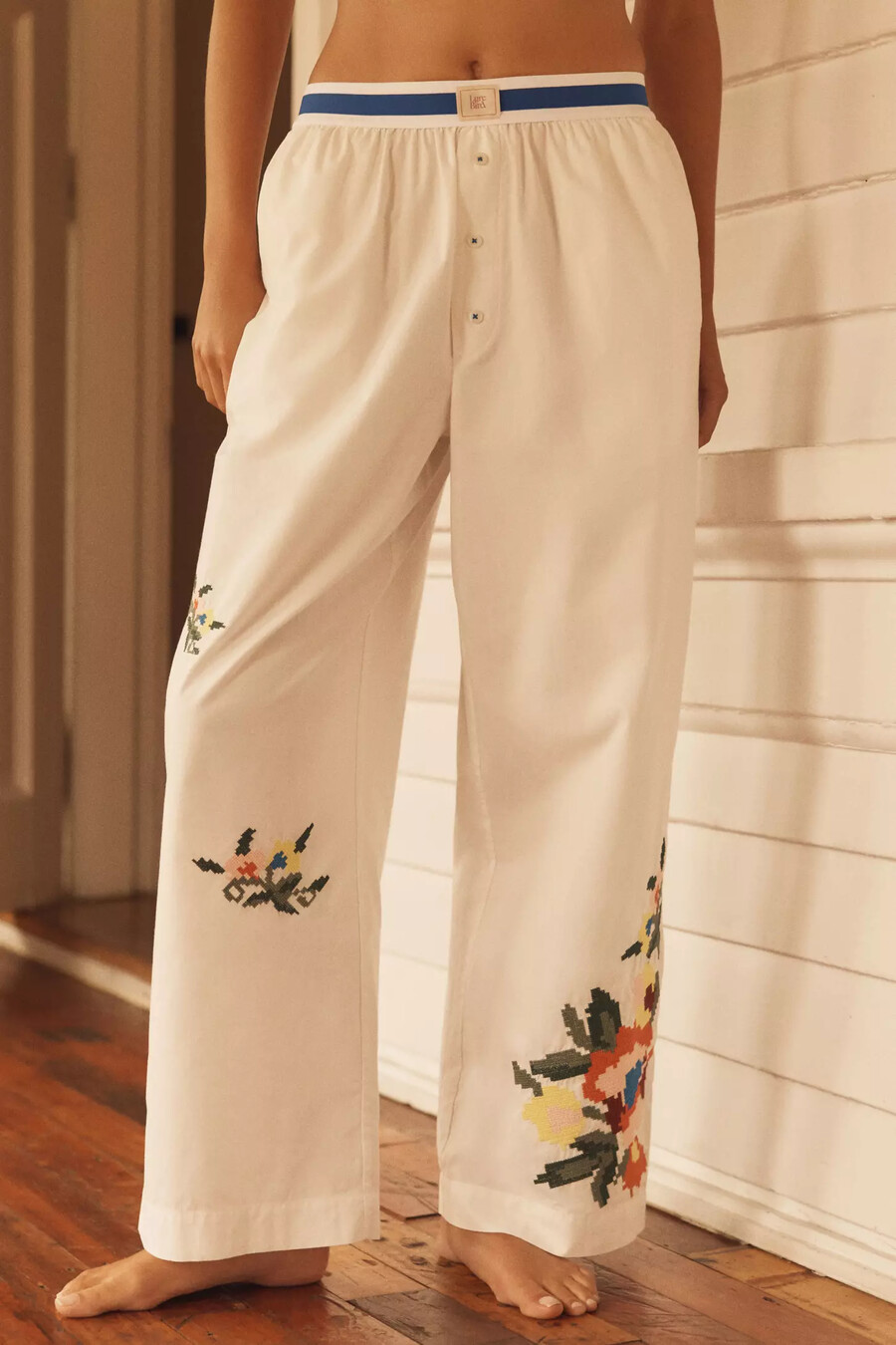 pantalones bóxer bordados wren de lyrebird