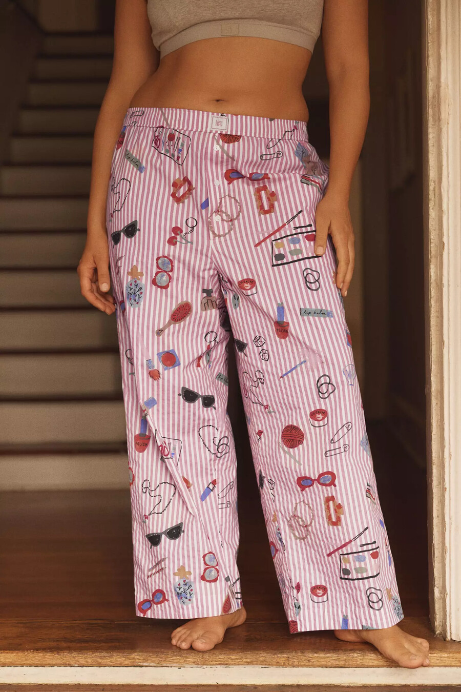 pantalones bóxer wren de anthropologie