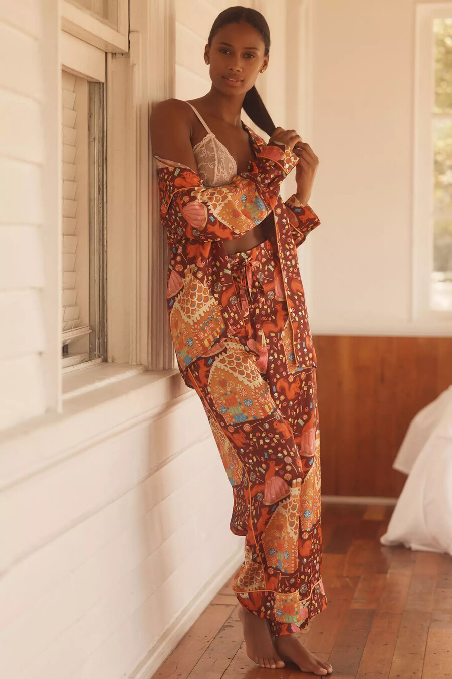 conjunto de pijama clásico dulce como una nuez de karen mabon