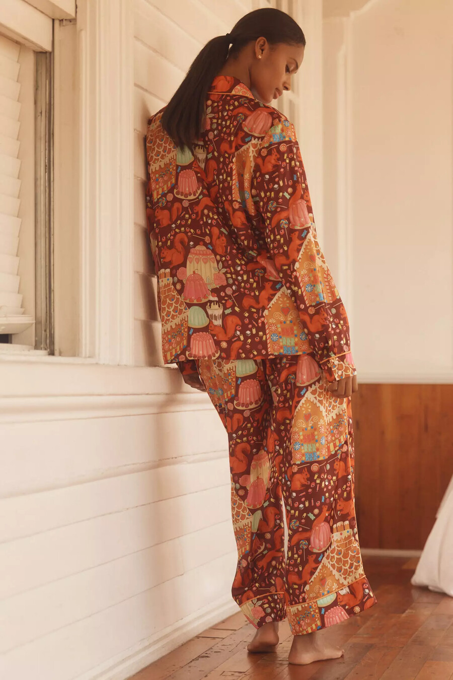 conjunto de pijama clásico dulce como una nuez de karen mabon