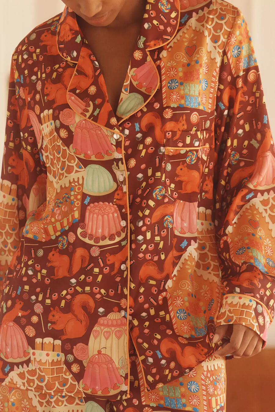 conjunto de pijama clásico dulce como una nuez de karen mabon