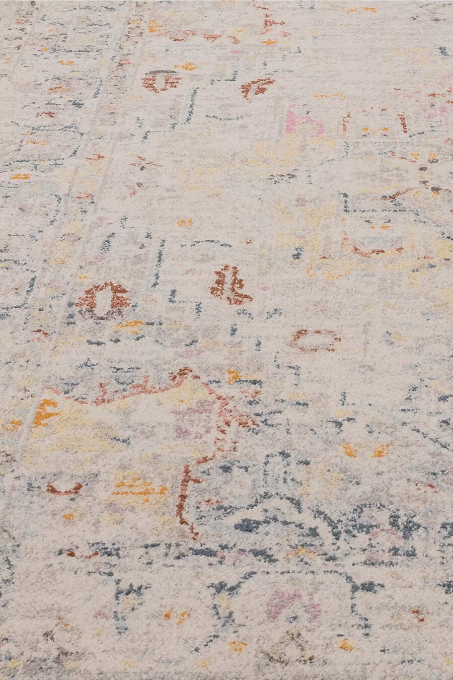 alfombra clásica persa con medallón flores laleh
