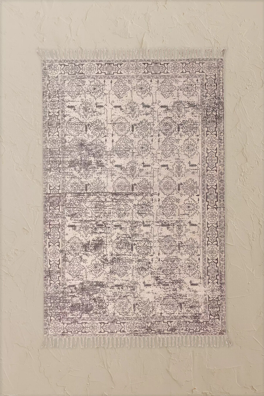 alfombra con estampado antiguo nkuku iria