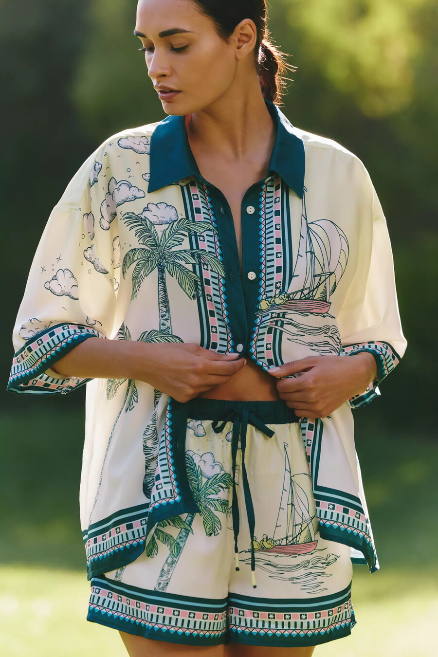 pantalones cortos de casuarina celidonia