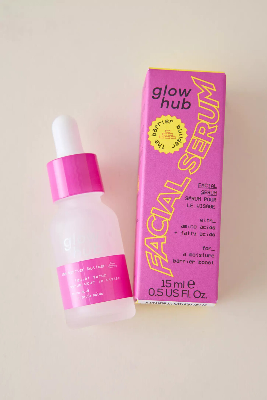 suero fortalecedor de barrera glow hub
