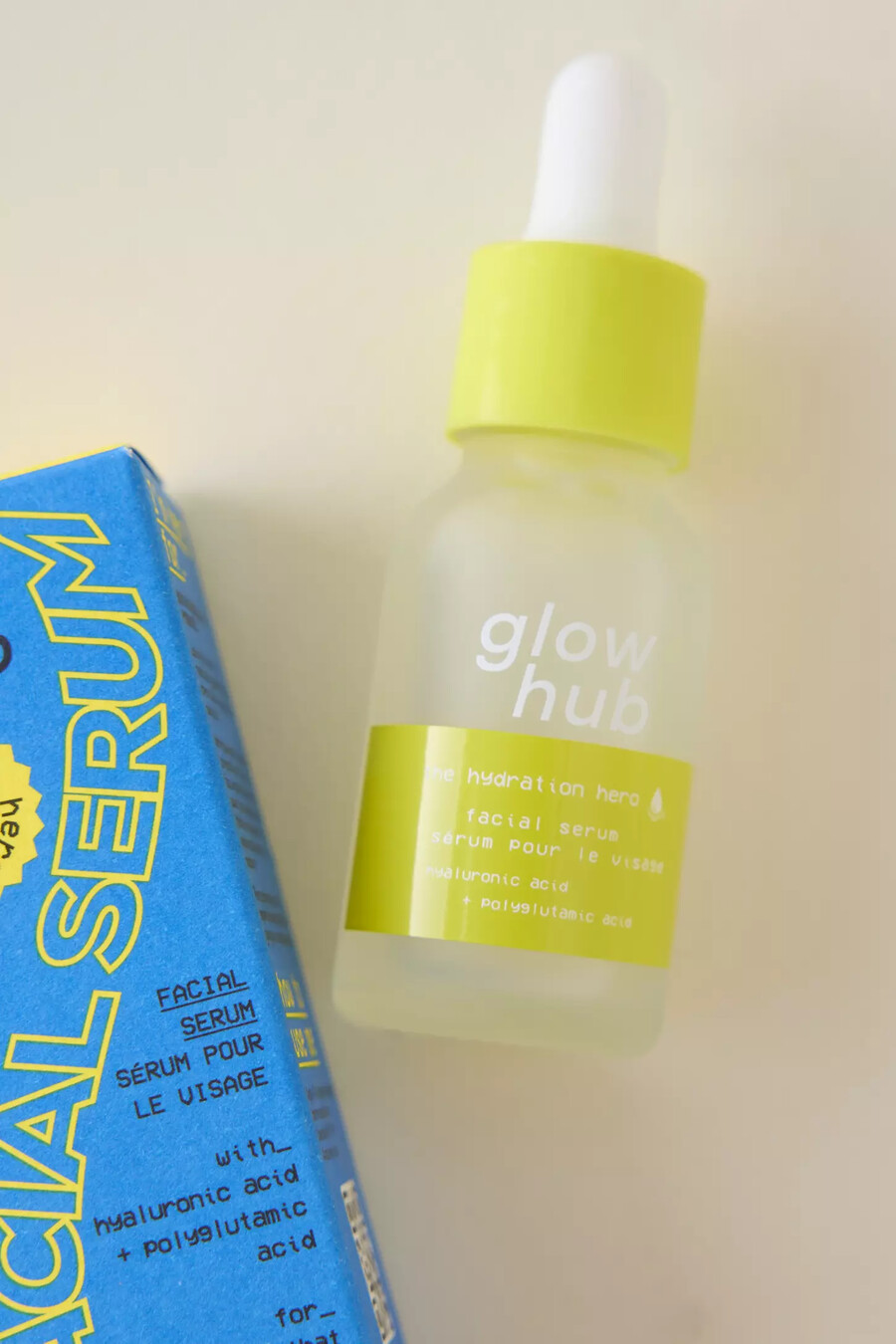 suero hidratante glow hub hero