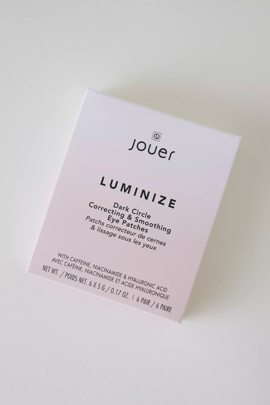 parches correctores y suavizantes para ojeras luminize de jouer cosmetics juego de 6