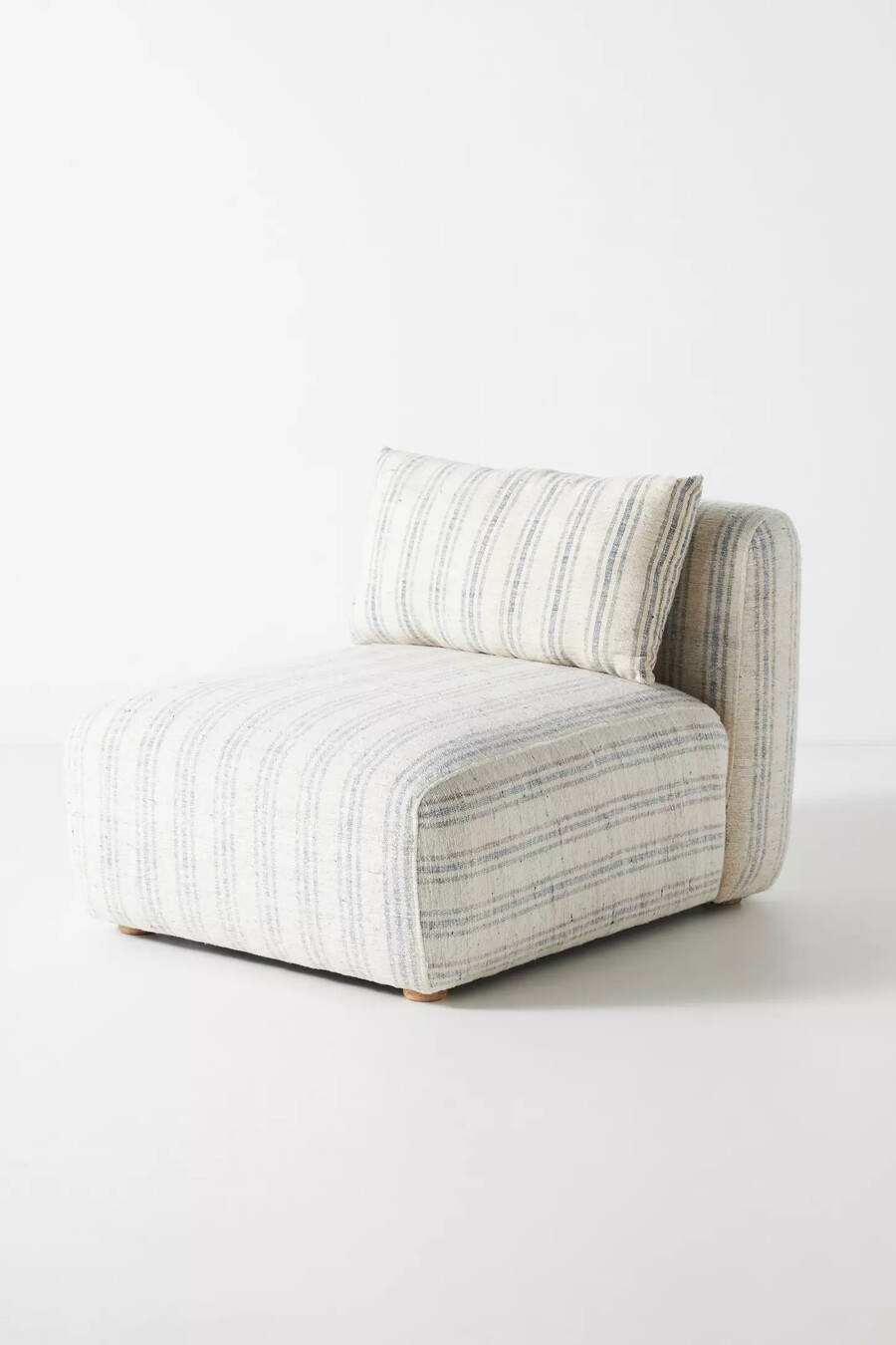 silla modular sin brazos boro stripe kori