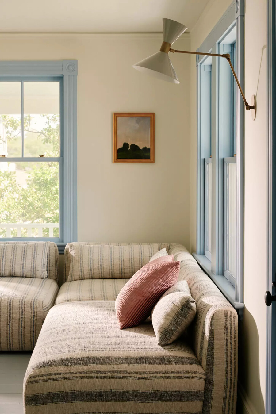 silla modular sin brazos boro stripe kori
