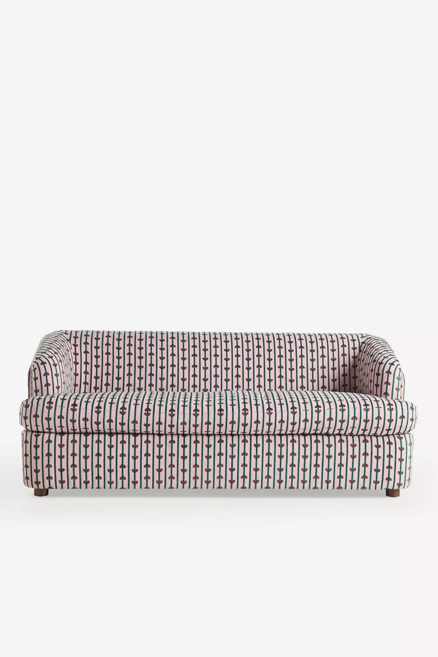 sofá cama athena madeline de terciopelo jacquard de 84 pulgadas