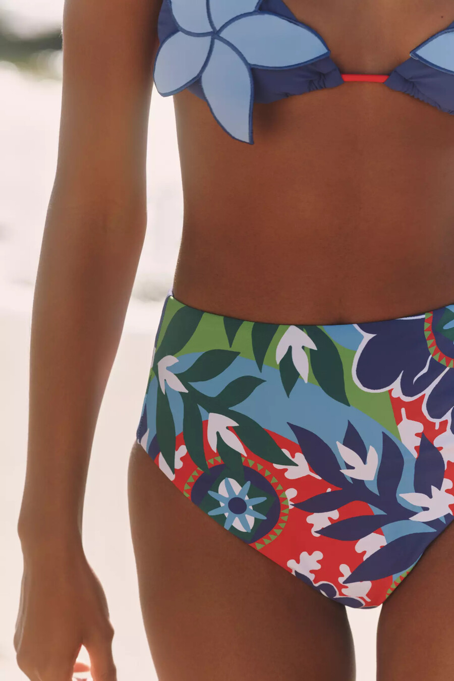 braguitas de bikini fruncidas celandine sophia