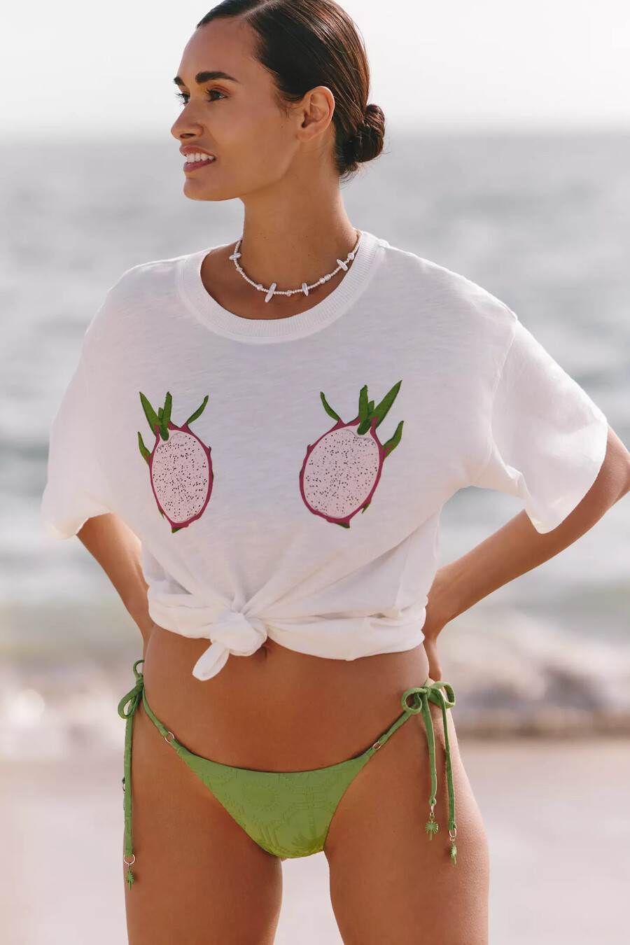 camiseta gráfica de celandine x agathe marty