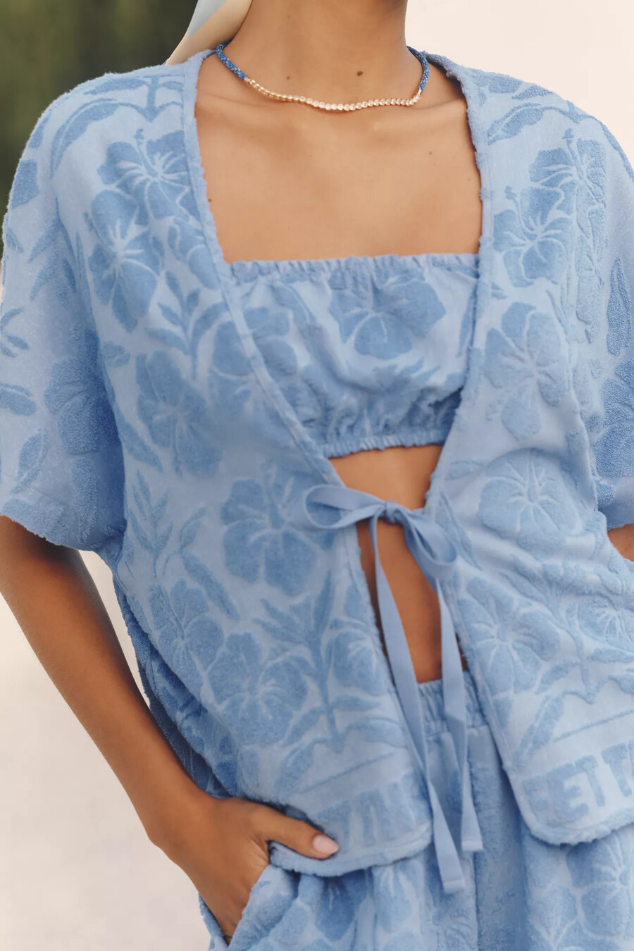 chaqueta de rizo de celidonia