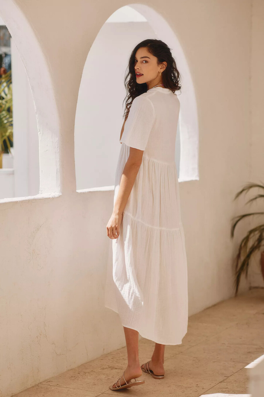 el vestido midi fluido kallie