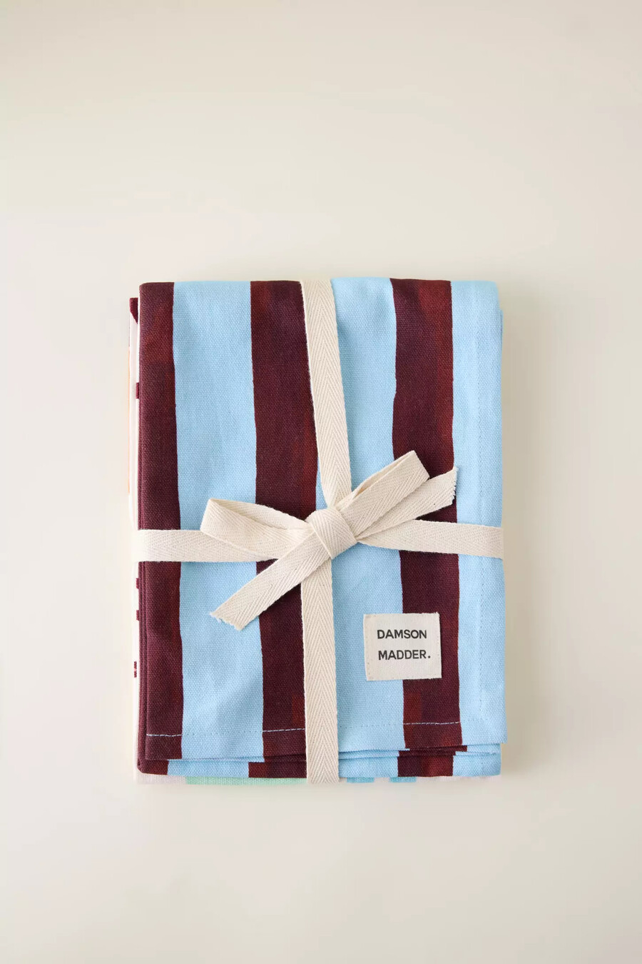 paños de cocina damson madder juego de 2