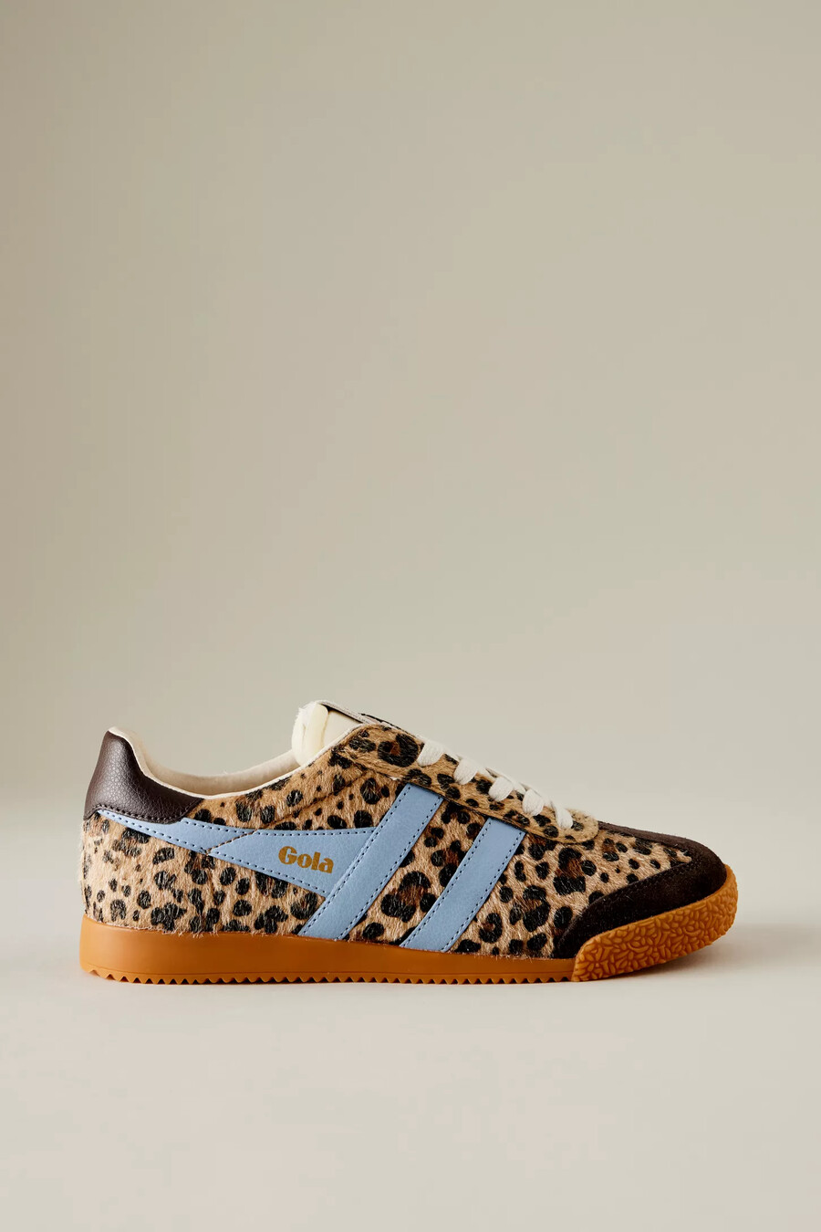 zapatillas de piel de leopardo elan de gola x anthropologie
