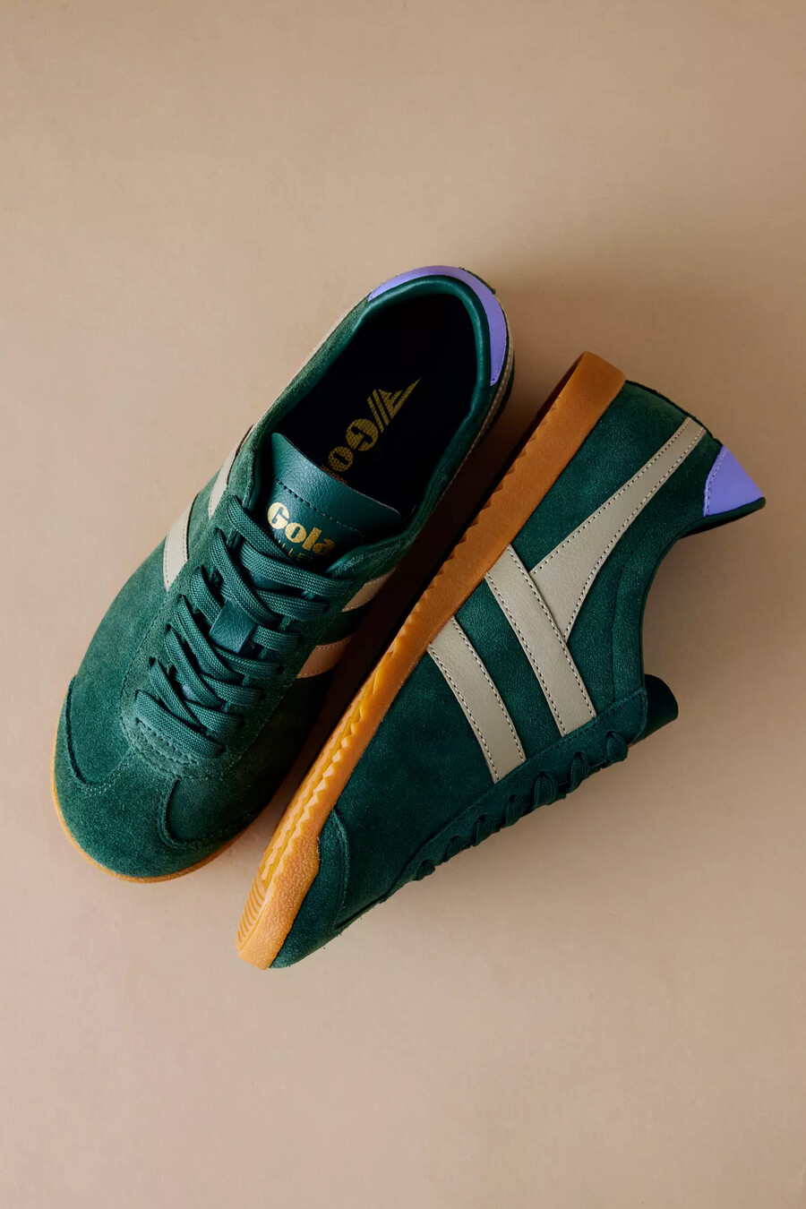 zapatillas de ante gola bullet