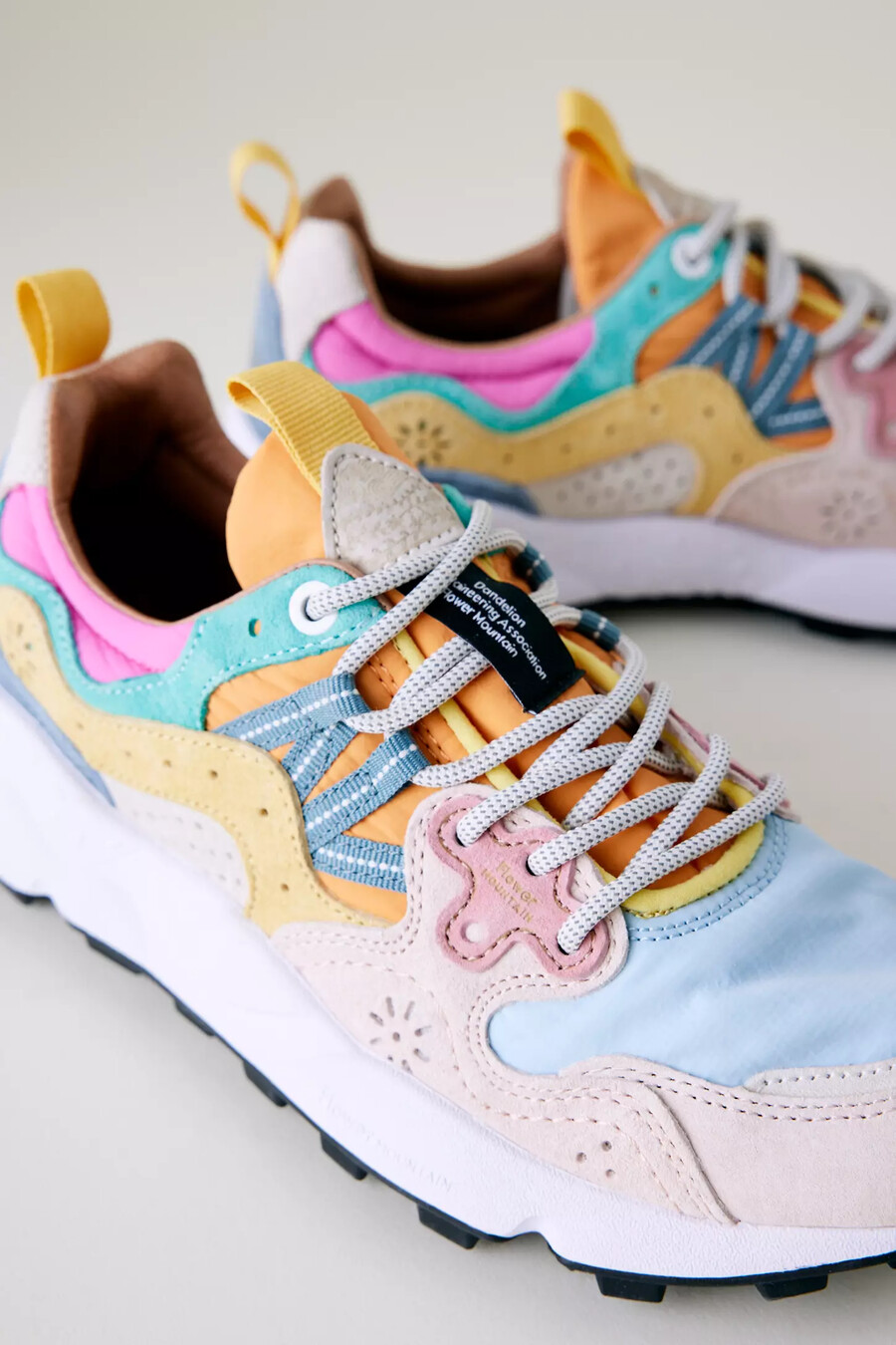 zapatillas de ante flower mountain yamano 3