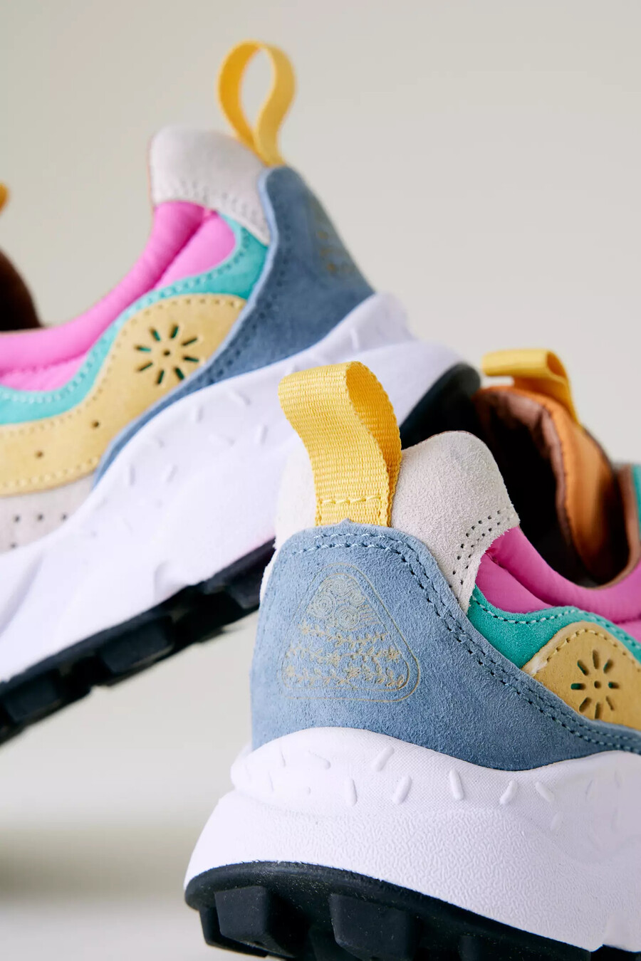 zapatillas de ante flower mountain yamano 3