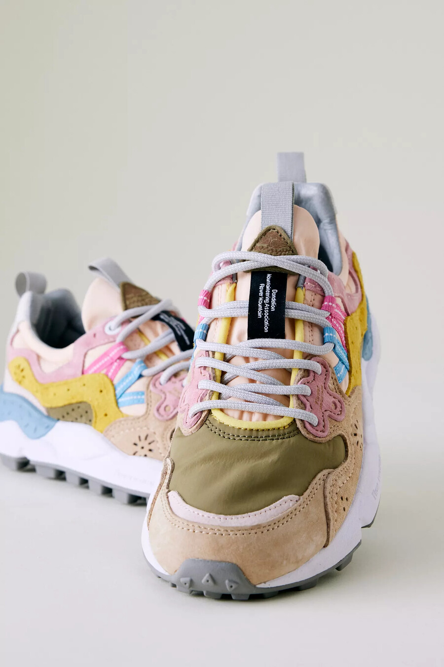 zapatillas de ante flower mountain yamano 3